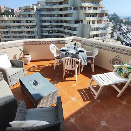 Benalbeach Sea View 2bdr With Water Park Apartment